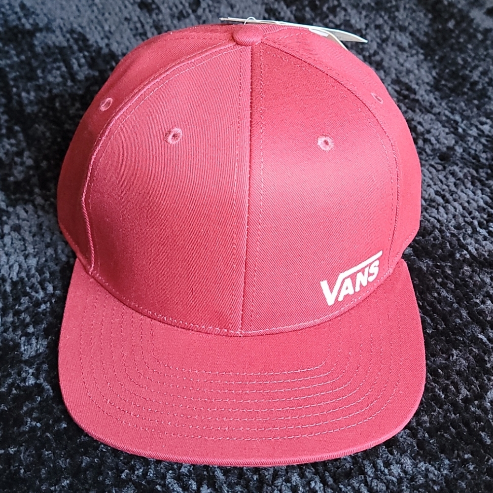 Vans Splitz 4 Hat Adult Mens Snapback Maroon